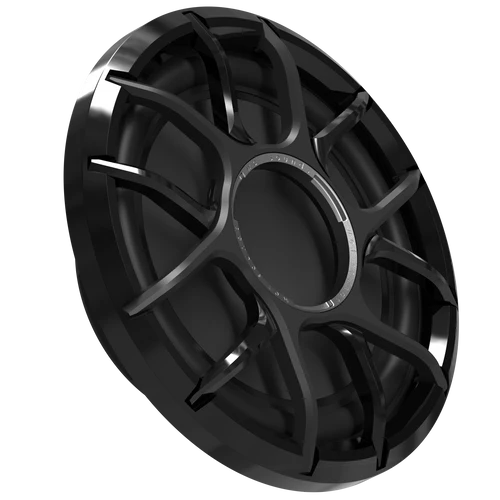 [ZERO 12 XZ-B] Wet Sounds Black XZ Grille 12” Subwoofer (each), model #: ZERO 12 XZ-B