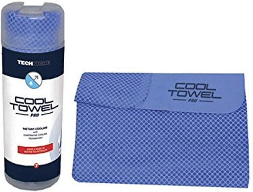 [6101-BL] 6101-BL Cooling Towel Blue, 12" x 28" / Khăn tắm