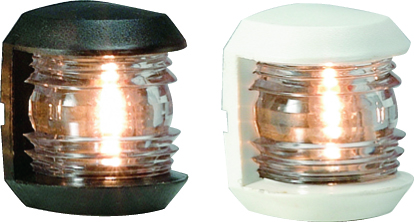 [00918-Β] EVAL MASTHEAD LIGHT WHITE 12V/10W 225° BLACK, PART NO: 00918-Β