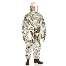 [PGP4500-1-MED-R] MED Approved Marine Fire Suit - Flameguard Plus Jacket / Áo Khoác Chống Cháy Hàng Hải loại mạ nhôm - Flameguard Plus