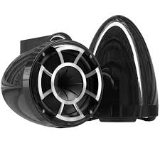 [REV 8 B-X V2] Wet Sounds REV 8 with X Mount - Black (Pair), model #: REV 8 B-X V2