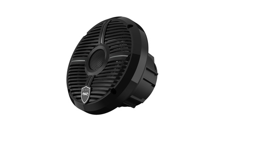 [REVO 6-XW-B] Wet Sounds Black Closed XW Grille 6.5” Coaxial Speakers (pair), model #: REVO 6-XW-B