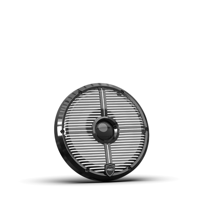 [REVO 8 FA XW-B GRILLE] Wet Sounds Black XW Closed Style Grille for the REVO 8” Subwoofer, model #: REVO 8 FA XW-B GRILLE
