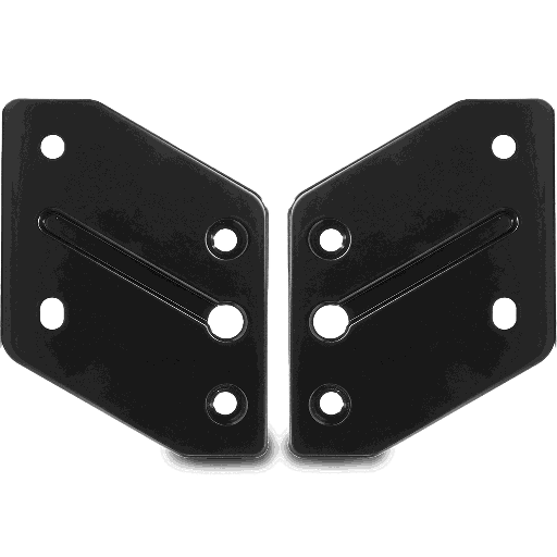 [ADP Illusion DXT] Wet Sounds 1pr of (black) Illusion Tower Bracket to mount 2pr of REV10 or PRO80, model #: ADP Illusion DXT