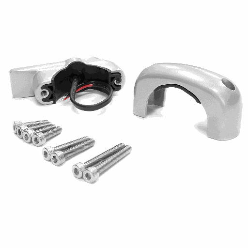 [ADP TC3-F-Silver] Wet Sounds REV Silver Aluminum Fixed Bracket Mount (Pair) Silver Aluminum, model #: ADP TC3-F-Silver / Giá đỡ cố định bằng nhôm Wet Sounds REV Silver (Cặp) Nhôm bạc, model: ADP TC3-F-Silver