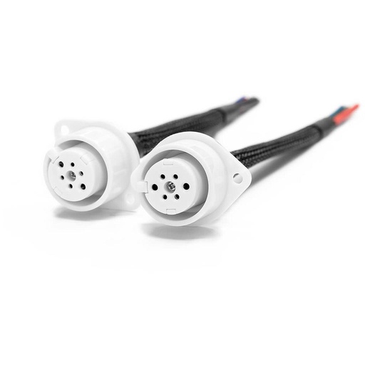 [ADP TC3-S 6-PIN] Wet Sounds 6-Pin Connector needed for LED/RGB wiring with TC3-Swivel Clamps 1pr, model #: ADP TC3-S 6-PIN / Đầu nối 6 chân Wet Sounds cần thiết cho hệ thống dây LED/RGB với Kẹp xoay TC3 1pr, model: ADP TC3-S 6 chân
