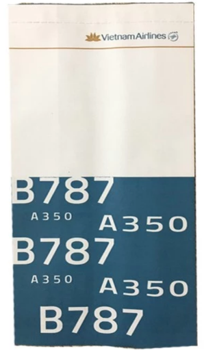 [330248] Seasickness bag for liferafts / lifeboats / Túi nôn cho bè tự thổi / xuồng cứu sinh