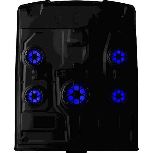 [AR-5 RANGER CREW] Wet Sounds 5-Speaker Audio Roof w/RGB Lighting for Polaris Ranger Crew, model #: AR-5 RANGER CREW