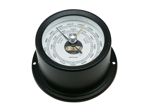[B72N] Autonautic Aluminium barometer. Black B72N, part no: B72N