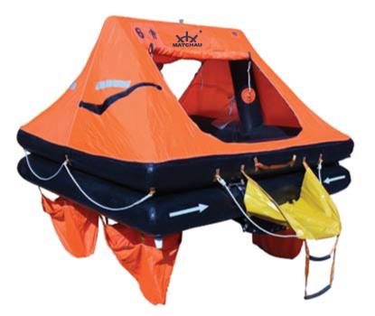 [101.6025] Arimar SOLAS Liferaft,  Deep Sea, 25 Person, SOLAS A, Pack Roll