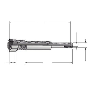 Trerice Thermowell for Bimetal Thermometers & Temperature Sensors 76-4-G-2