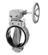 [752214] BUTTERFLY VALVE WAFER TYPE, W/WORM GEAR ACTUATOR 4"