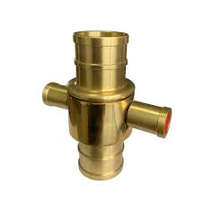 [JM-COUP-65] Bronze brass fire fighting John Morris coupling, diameter  2 1/2" (65mm) / Khớp nối chữa cháy bằng đồng thau John Morris, đường kính 2 1/2" (65mm)