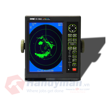 [KR-1668C] 
ONWA 64NM, 10.4” Color LCD Marine radar with AIS display, comes with 4kW open array scanner - model: KR-1668C
