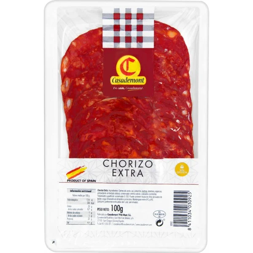 [F136919] 100% Chorizo (100g)