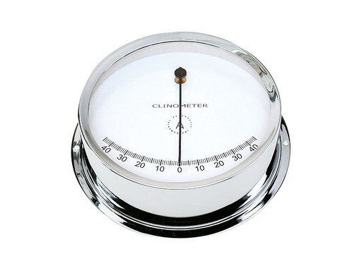 [CL120C] Autonautic 120 mm clinometer. Chromated. Wall fixing mounitng ring icl, part no: CL120C / Máy đo độ nghiêng Autonautic 120 mm. Mạ crom. Vòng gắn tường icl, mã sản phẩm: CL120C