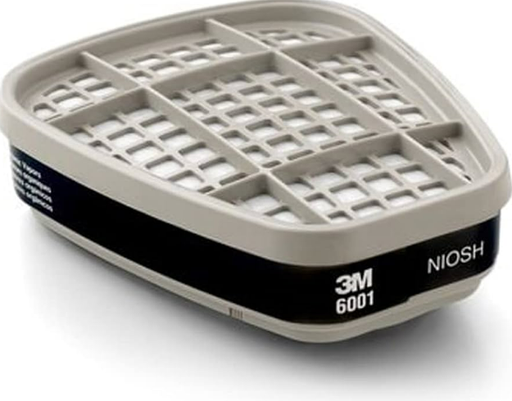 [3M.6001] 3M™ Organic Vapor Cartridge 6001, 60 EA/Case 