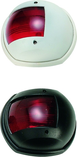 [03021-Β] EVAL PORT LIGHT RED 12V15W 112.5° BLACK SHELL, PART NO: 03021-Β / ĐÈN CẢNG EVAL ĐỎ 12V15W 112,5° VỎ ĐEN, MÃ HÀNG HÓA: 03021-Β