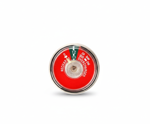 [DHFOAM9L] Pressure gauge for fire extinguishers, fire extinguisher pressure indicator.