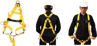 [4400-BA1WA] Sellstrom Quick Attach Full-Body Harness, Work-Positioning Side D-Rings part no: 4400-BA1WA