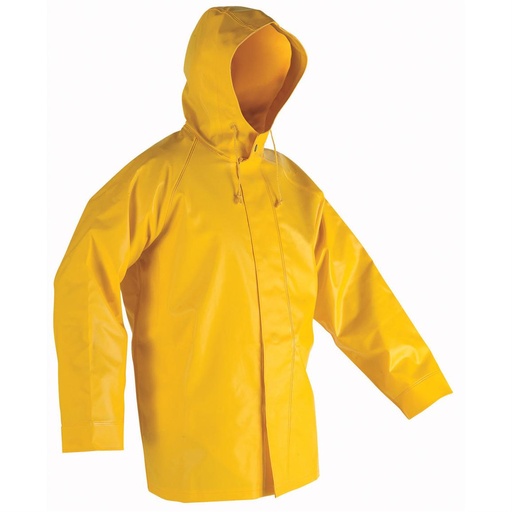 [190438] RAIN SUIT WITH HOOD VINYL  LL